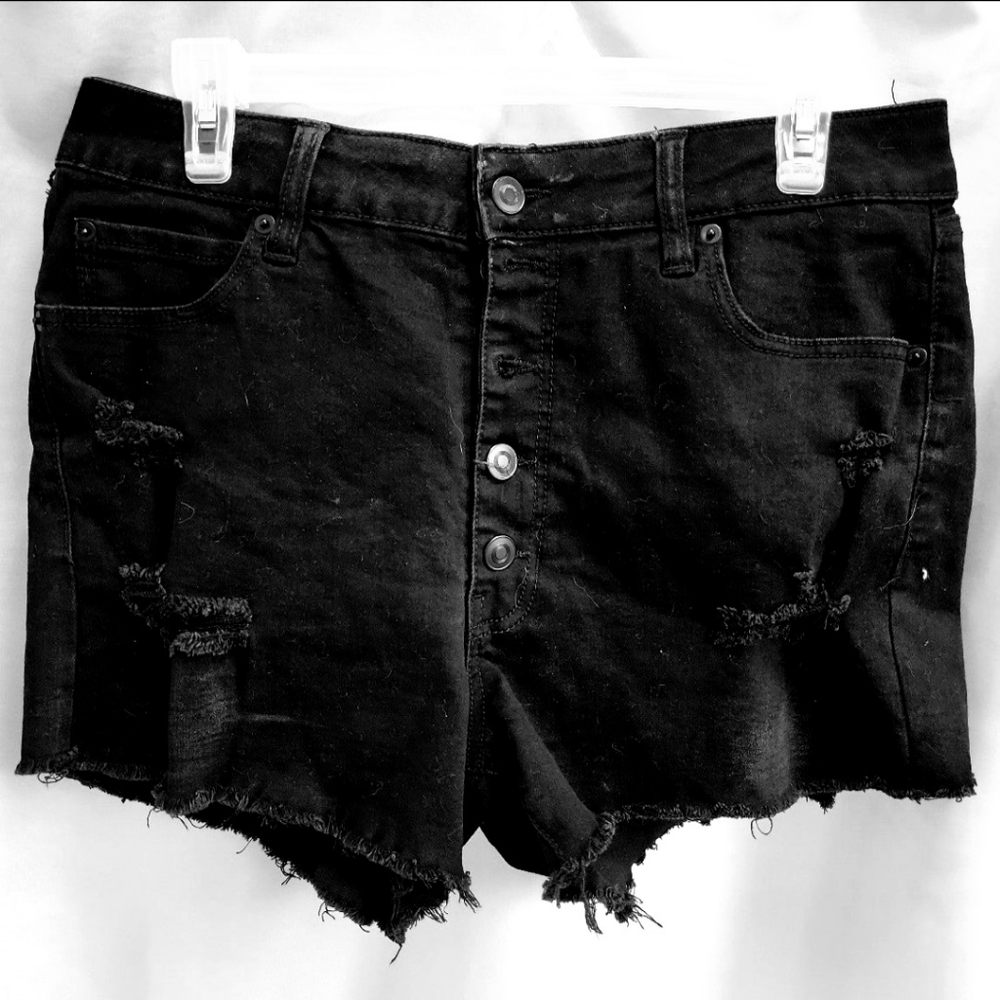 Womans black shorts